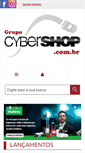 Mobile Screenshot of grupocybershop.com.br